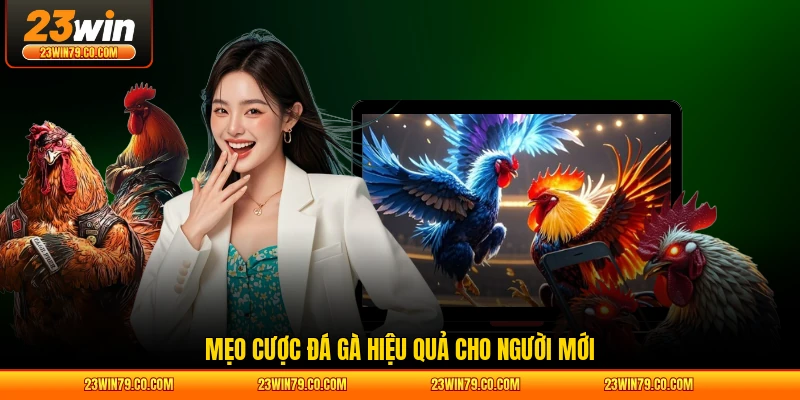 Mẹo cược đá gà hiệu quả cho người mới