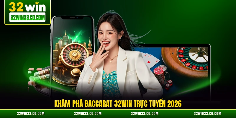 Khám phá Baccarat 32WIN trực tuyến 2026